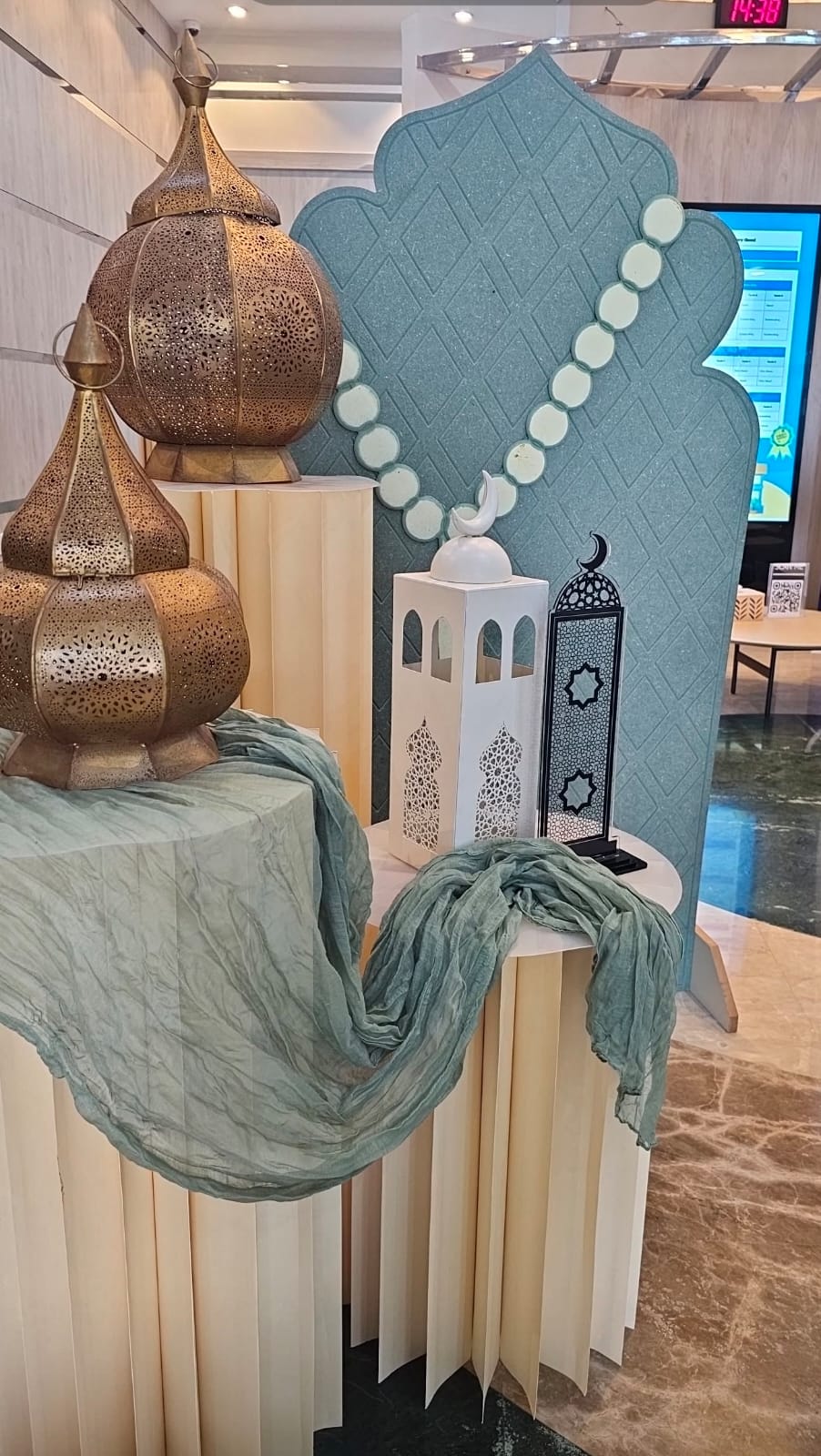 Ramadan School Entrance Decoration